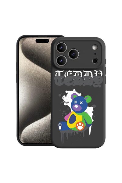 bestcase Husă pentru Apple iPhone 17 Pro Max cu design Ursuleț de pluș în cul...