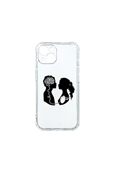bestcase Αντικραδασμική Θήκη 1.5MM, Συμβατή με Apple iPhone 15, Σχέδιο Αγάπη ...