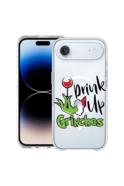 bestcase Husă pentru Apple iPhone 17 Air cu Design Grinches - Drink Up, Mag A...