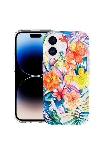 bestcase Θήκη για Apple iPhone 17 με Σχέδιο Τοπικών Λουλουδιών, MagSafe Αντικ...