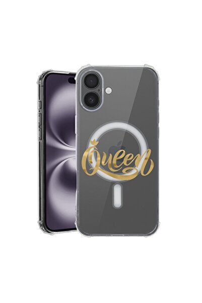 bestcase Husa pentru Apple iPhone 16, MagSafe Anti Shock, Drama Queen, Protec...