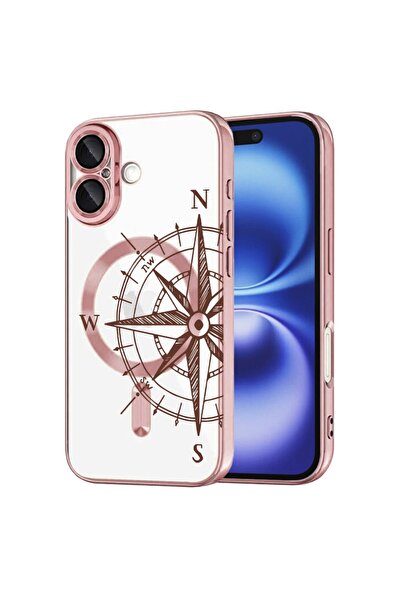 bestcase Πολυτελής Θήκη MagSafe, Συμβατή με Apple iPhone 16, Πυξίδα, Εξαιρετι...