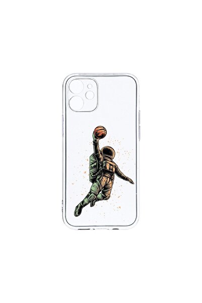 bestcase Θήκη Διαφανής Σιλικόνη 2MM, Συμβατή με Apple iPhone 11, Αστροναύτης ...