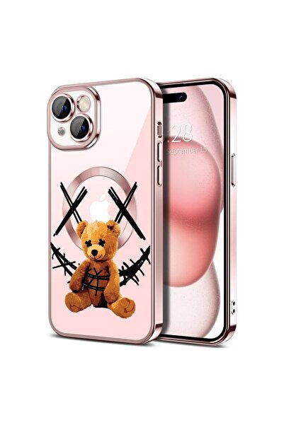 bestcase Husa Luxury MagSafe, Compatibilă cu Apple iPhone 15 Plus, Zâmbet de ...