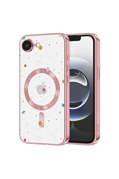 bestcase Πολυτελής Θήκη MagSafe, Συμβατή με Apple iPhone 16e, Σχέδιο Σύμπαν, ...