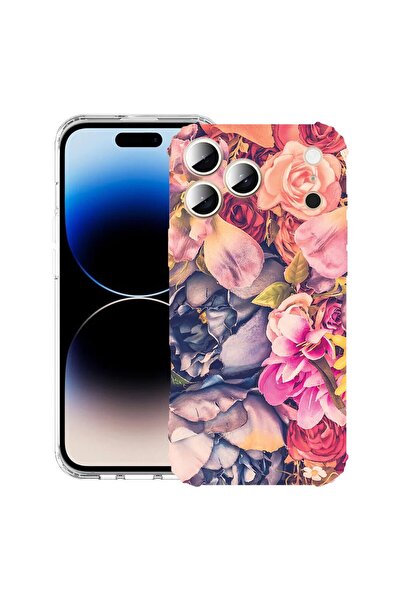 bestcase Θήκη για Apple iPhone 17 Pro με Φλοράλ Σχέδιο, Αντικραδασμική, Ενισχ...