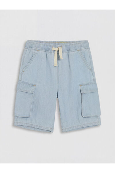 LC Waikiki I Beli Corded Boy's Cargo Jean Shorts from Freezen Store