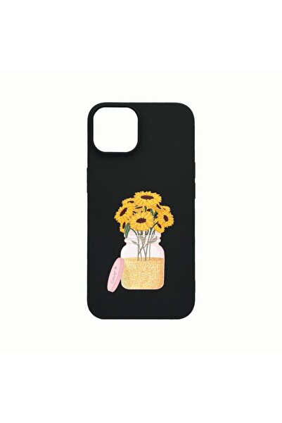 bestcase Θήκη Σιλικόνης, Συμβατή με Apple iPhone 14, Ηλιοτρόπιο, ανθεκτική στ...