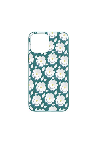 bestcase Θήκη σιλικόνης συμβατή με Apple iPhone 13 Pro Max, Μαργαρίτα - Λευκό...