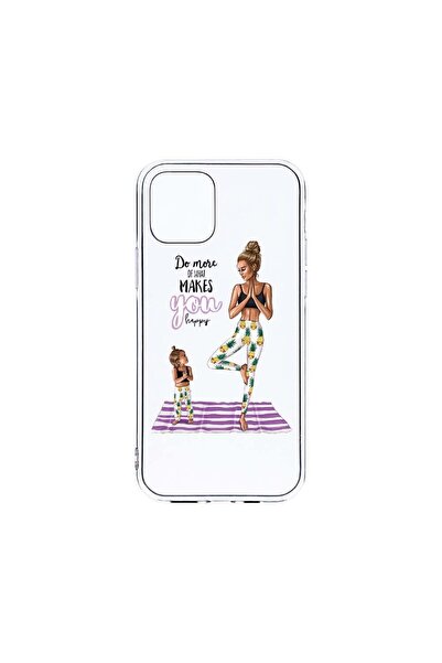 bestcase Θήκη Διαφανής Σιλικόνη 2MM, Συμβατή με Apple iPhone 12 Pro, Girl Mom...