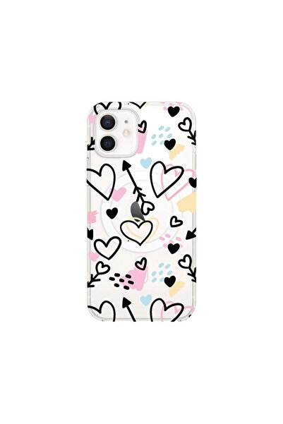 bestcase Θήκη MagSafe Αντικραδασμική, Συμβατή με Apple iPhone 12 Mini, Σχέδιο...