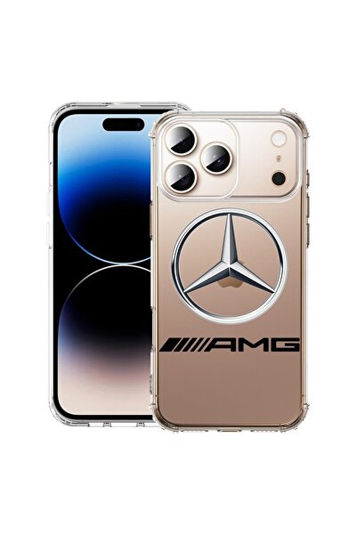 bestcase Husă pentru Apple iPhone 17 Pro cu design Mercedes-Benz AMG, Antișoc...