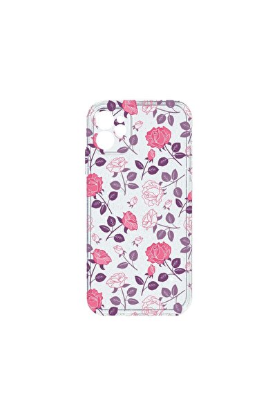bestcase Husa Crystal Glitter 2MM, Compatibila Cu Apple iPhone 11, Rose, Anti...