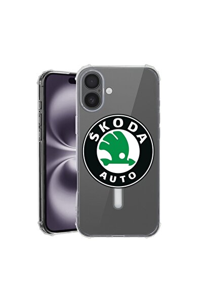 bestcase Husa pentru Apple iPhone 16, MagSafe Anti Shock, Skoda Classic, Prot...