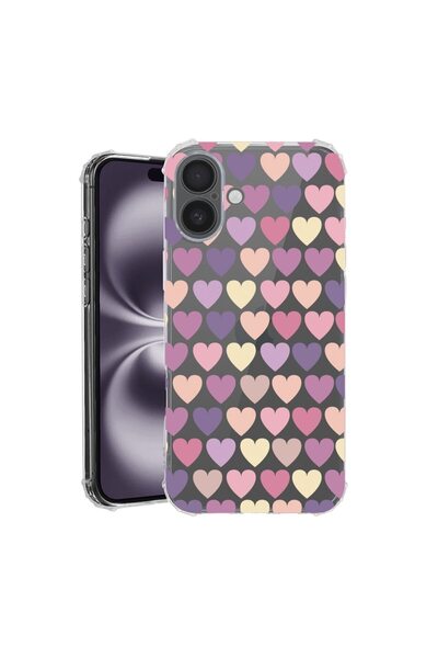 bestcase Husa pentru Apple iPhone 16, Anti Shock 1.5MM, Hearth, Rezistenta La...