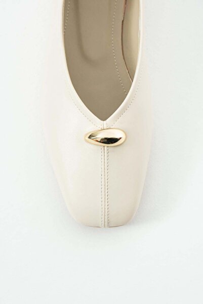 BeBeQ Store Γυναικεία παπούτσια Nina Beyaz