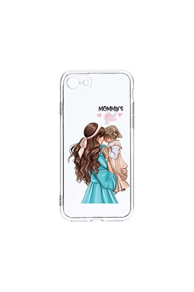 bestcase Прозрачен силиконов калъф 2ММ, Съвместим с Apple iPhone SE 2, Мамино...