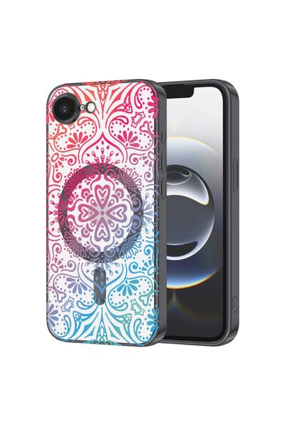 bestcase Πολυτελής Θήκη MagSafe, Συμβατή με Apple iPhone 16e, Αφηρημένο Σχέδι...