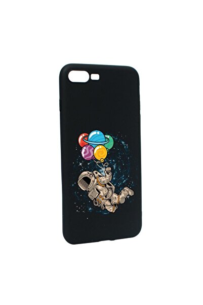 bestcase Husa Silicon Compatibila Cu Apple iPhone 7 Plus / 8 Plus, Happy Astr...