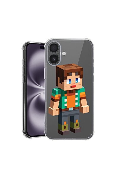 bestcase Θήκη για Apple iPhone 16 Plus, Αντικραδασμική 1.5MM, Χαρακτήρας Mine...