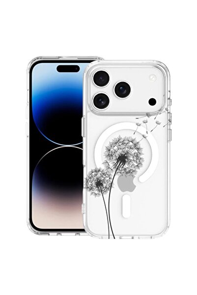bestcase Θήκη για Apple iPhone 17 Pro με σχέδιο πικραλίδας, Αντικραδασμική TP...