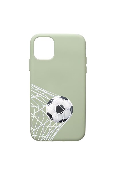 bestcase Θήκη Σιλικόνης Premium Συμβατή με Apple iPhone 12, Ποδόσφαιρο - Γκού...