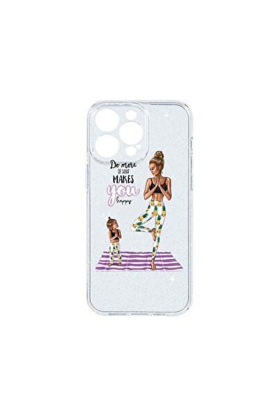 bestcase Husa Crystal Glitter 2MM, Compatibila Cu Apple iPhone 14 Pro, Girl M...