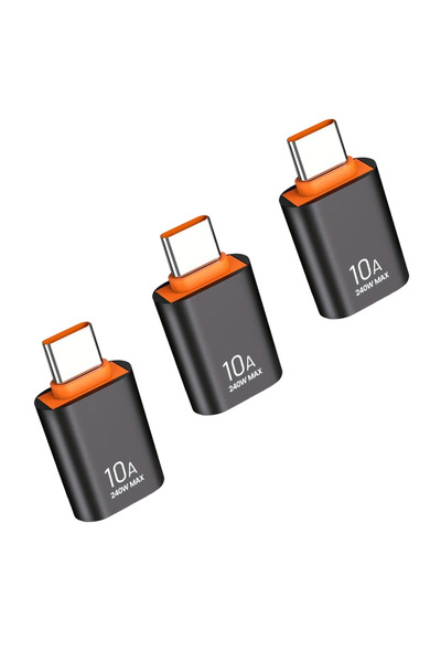 Choice1 3 قطع محولات OTG USB 3.0 أنثى إلى Type C ذكر، محولات Type C أنثى إلى ...