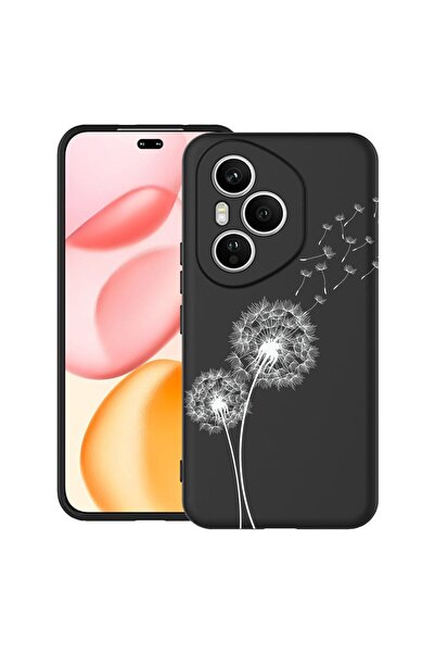 bestcase Honor 400 Pro Ултра тънък силиконов калъф с дизайн на глухарче, 2043...