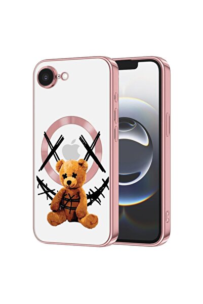 bestcase Πολυτελής Θήκη MagSafe, Συμβατή με Apple iPhone 16e, Χαμόγελο Αρκουδ...