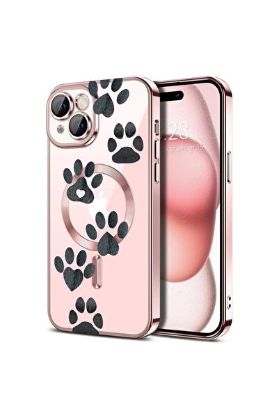 bestcase Πολυτελής Θήκη MagSafe, Συμβατή με Apple iPhone 15 Plus, Πατούσα Σκύ...