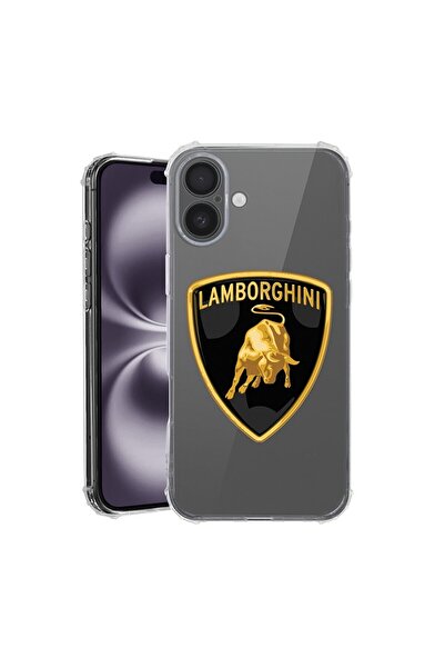 bestcase Husa pentru Apple iPhone 16, Anti Shock 1.5MM, Lamborghini, Rezisten...