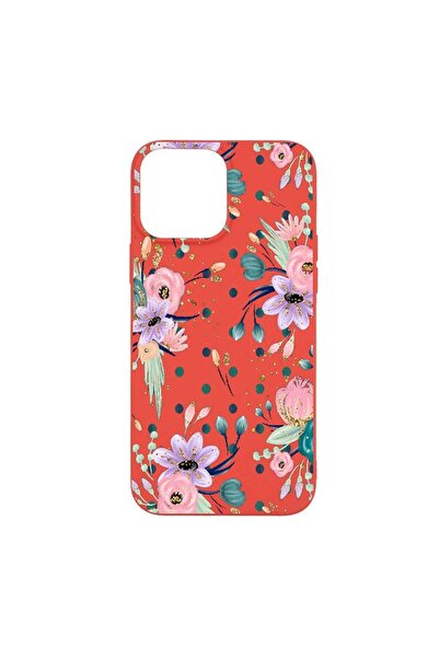 bestcase Husa Silicon, Compatibila Cu Apple iPhone 13 Pro Max, Flowers Collec...
