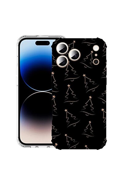 bestcase Husă pentru Apple iPhone 17 Pro cu design brad de Crăciun, Antișoc, ...