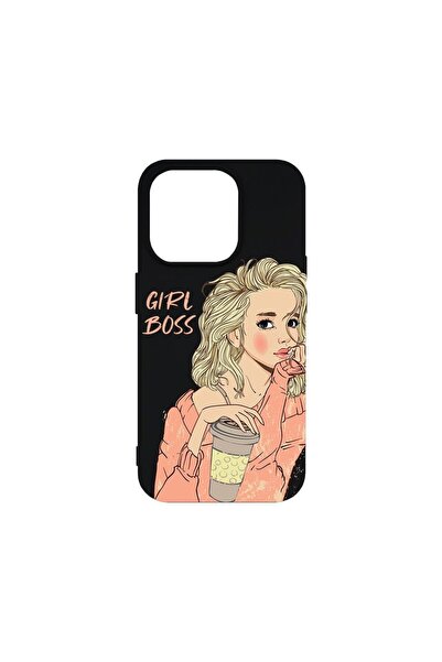 bestcase Θήκη Premium Υγρής Σιλικόνης, Συμβατή με Apple iPhone 15 Pro, Girl B...