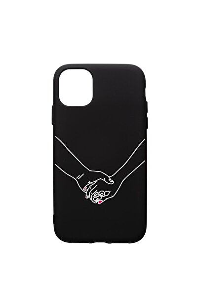 bestcase Θήκη σιλικόνης premium συμβατή με Apple iPhone 12, Love, με υφασμάτι...