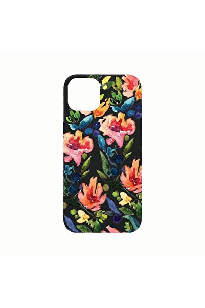 bestcase Husa Silicon, Compatibila Cu Apple iPhone 14, Flowers Collection Pas...