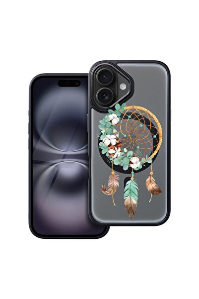 bestcase Husa Compatibila cu Apple iPhone 16 cu Design Dreamcatcher, Shockpro...