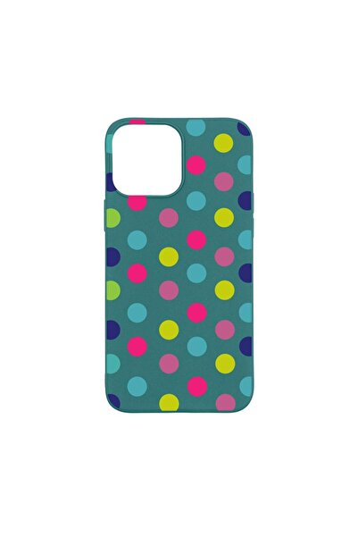 bestcase Silicone Case Compatible with Apple iPhone 13 Pro Max, Dots Color, w...