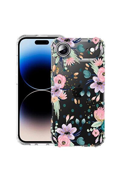 bestcase Husă pentru Apple iPhone 17 Air cu Design Flowers Collection, Antișo...