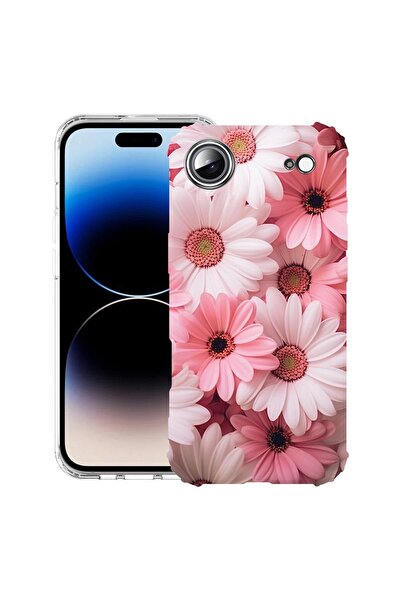 bestcase Θήκη για Apple iPhone 17 Air με Σχέδιο Ροζ Μαργαρίτα, Αντικραδασμική...