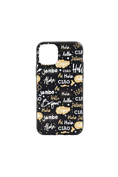 bestcase Husa Silicon Compatibila Cu Apple iPhone 11 Pro, Hello, rezistenta l...