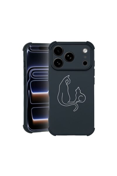 bestcase Θήκη TPU Pro Shock Συμβατή με Apple iPhone 17 Pro, με Σχέδιο Αφηρημέ...
