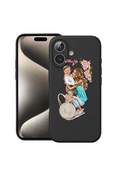 bestcase Θήκη για Apple iPhone 17 με Σχέδιο Mom Life με Αγόρι, Σιλικόνη Premi...
