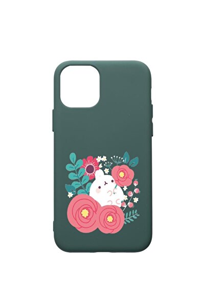 bestcase Husa Premium Silicon Compatibila Cu Apple iPhone 11, Rabbits In Flow...