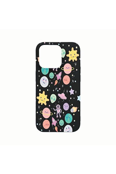 bestcase Θήκη σιλικόνης, Συμβατή με Apple iPhone 14 Pro Max, Σχέδιο Σύμπαν, Π...