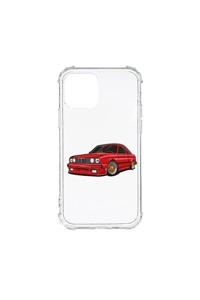 bestcase Husa Antișoc, Compatibilă cu Apple iPhone 13 Pro Max, Old Car, Silic...