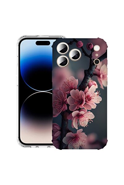 bestcase Θήκη για Apple iPhone 17 Pro με Σχέδιο Άνθος Κερασιάς, Αντικραδασμικ...