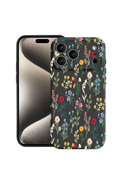 bestcase Husă pentru Apple iPhone 17 Pro Max cu design Flori de primăvară, Si...