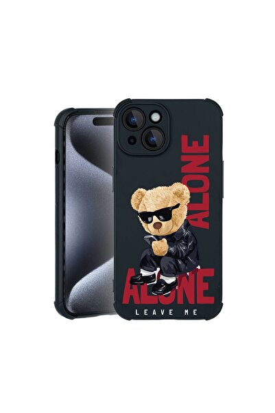 bestcase Θήκη TPU Pro Shock Συμβατή με Apple iPhone 15, με σχέδιο αρκουδάκι  ...